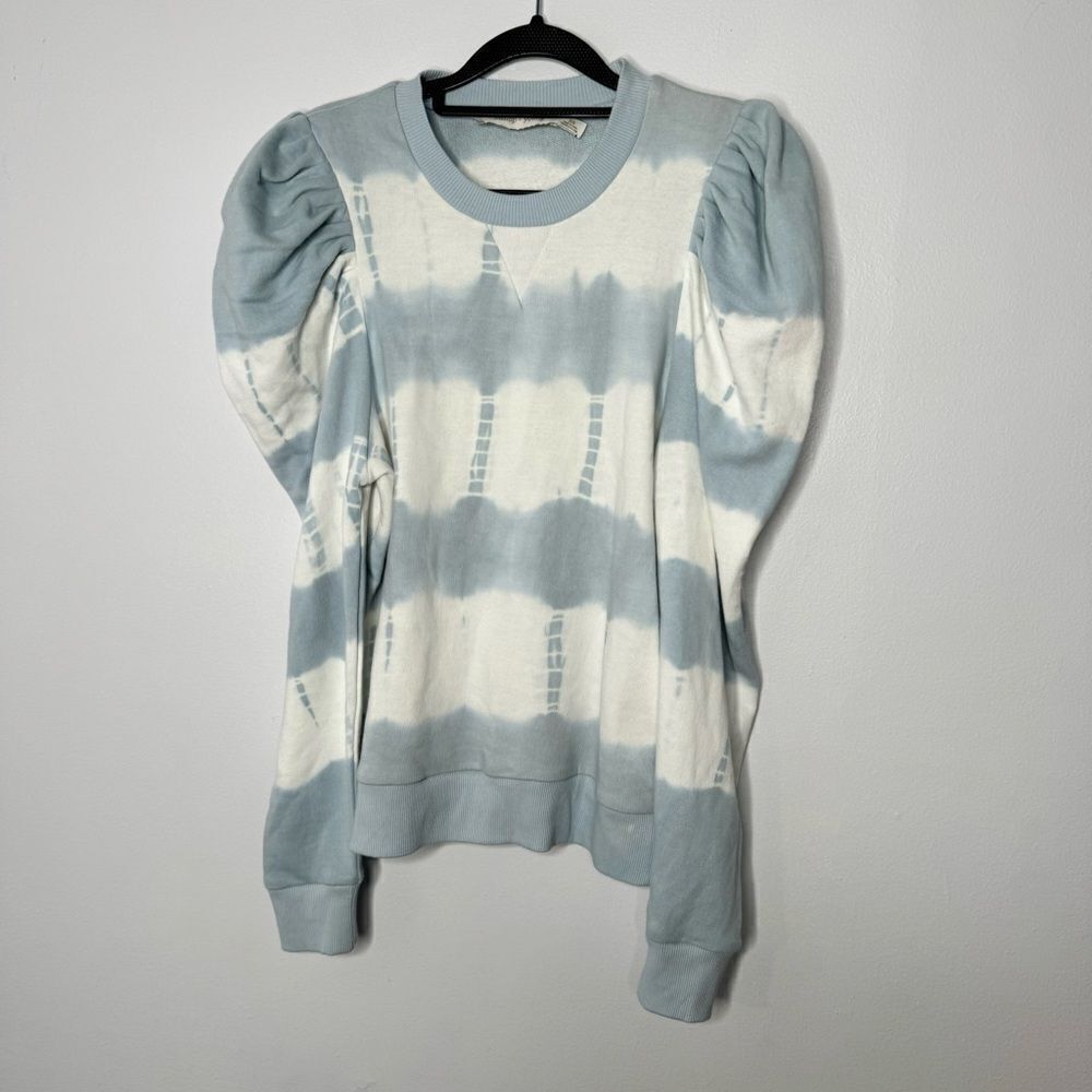 Bishop & Young tie dye puff sleeve top size XS